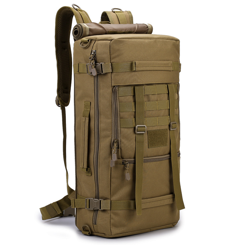 50 Liter taktischer Multi-Rucksack, großes Fassungsvermögen, Gepäcktasche, Outdoor-Reiserucksack