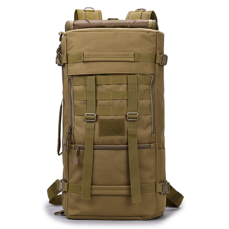 50 Liter taktischer Multi-Rucksack, großes Fassungsvermögen, Gepäcktasche, Outdoor-Reiserucksack