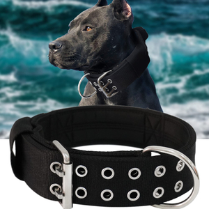  2 Zoll breite taktische Halsbänder mit Griff für Hunde extra großer Rassen