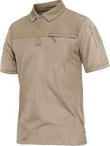 Kurzarm-Poloshirt im Freien, schnell trocknend, militärisches taktisches Hemd, Pullover # S568