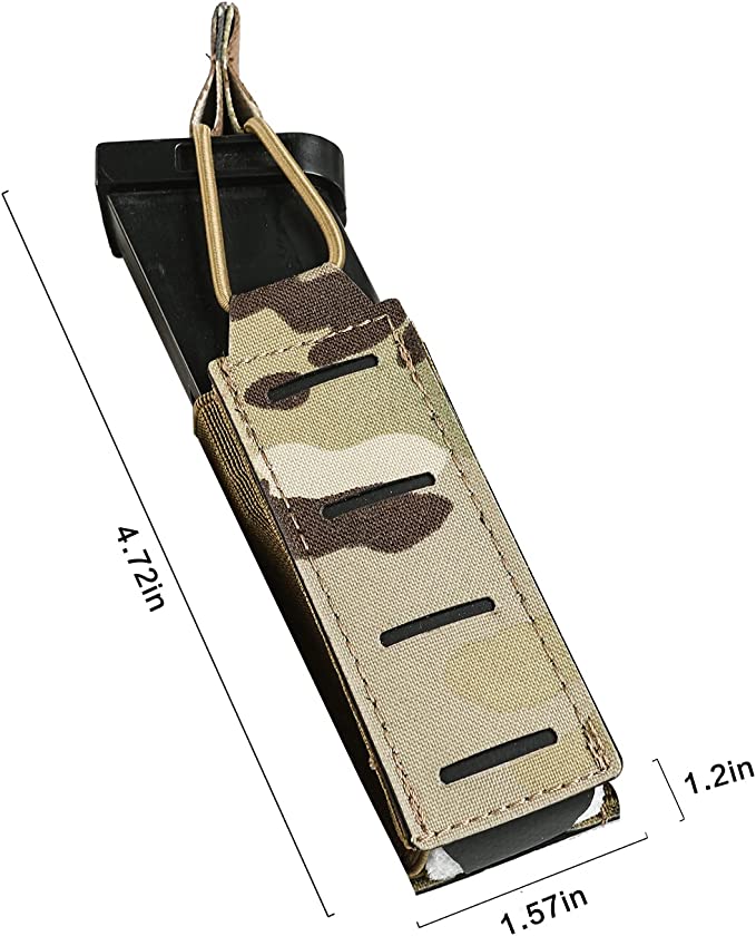 Einzelner taktischer 9-mm-Magazinhalter für 40 Kaliber Glock 1911 DD21 #B4586