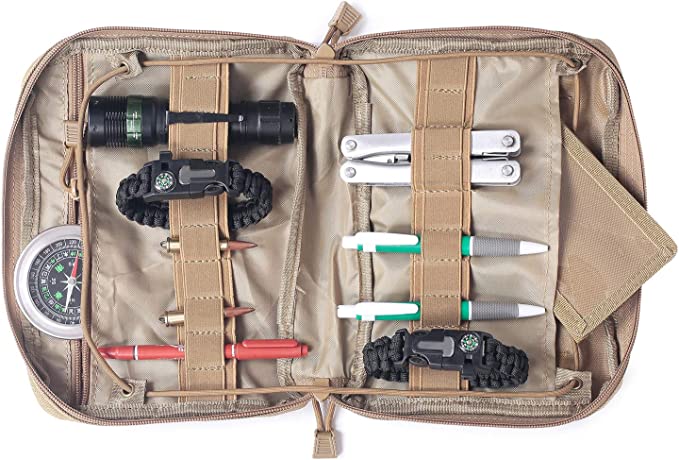 Taktische Molle Admin-Tasche, modulare Mehrzweck-Werkzeugtasche #B1578