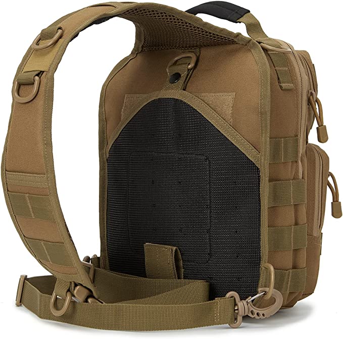 Taktischer Schulterrucksack EDC Brusttasche Molle Assault Range Bag 