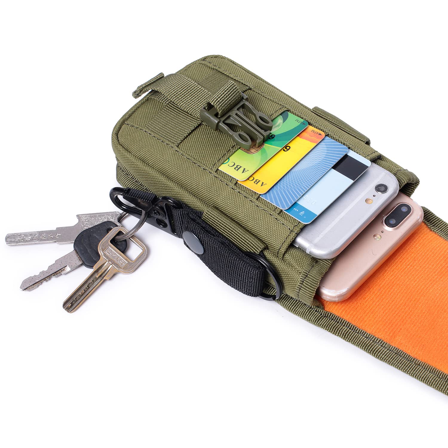 Tactical Molle Handytasche EDC Handyhalter Smartphone Organizer Tasche #PU032