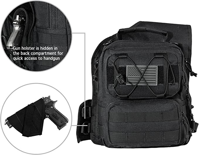 Taktischer Sling-Rucksack EDC Assault Range Bag #4517